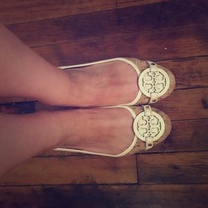 Tory Burch Cork flats!